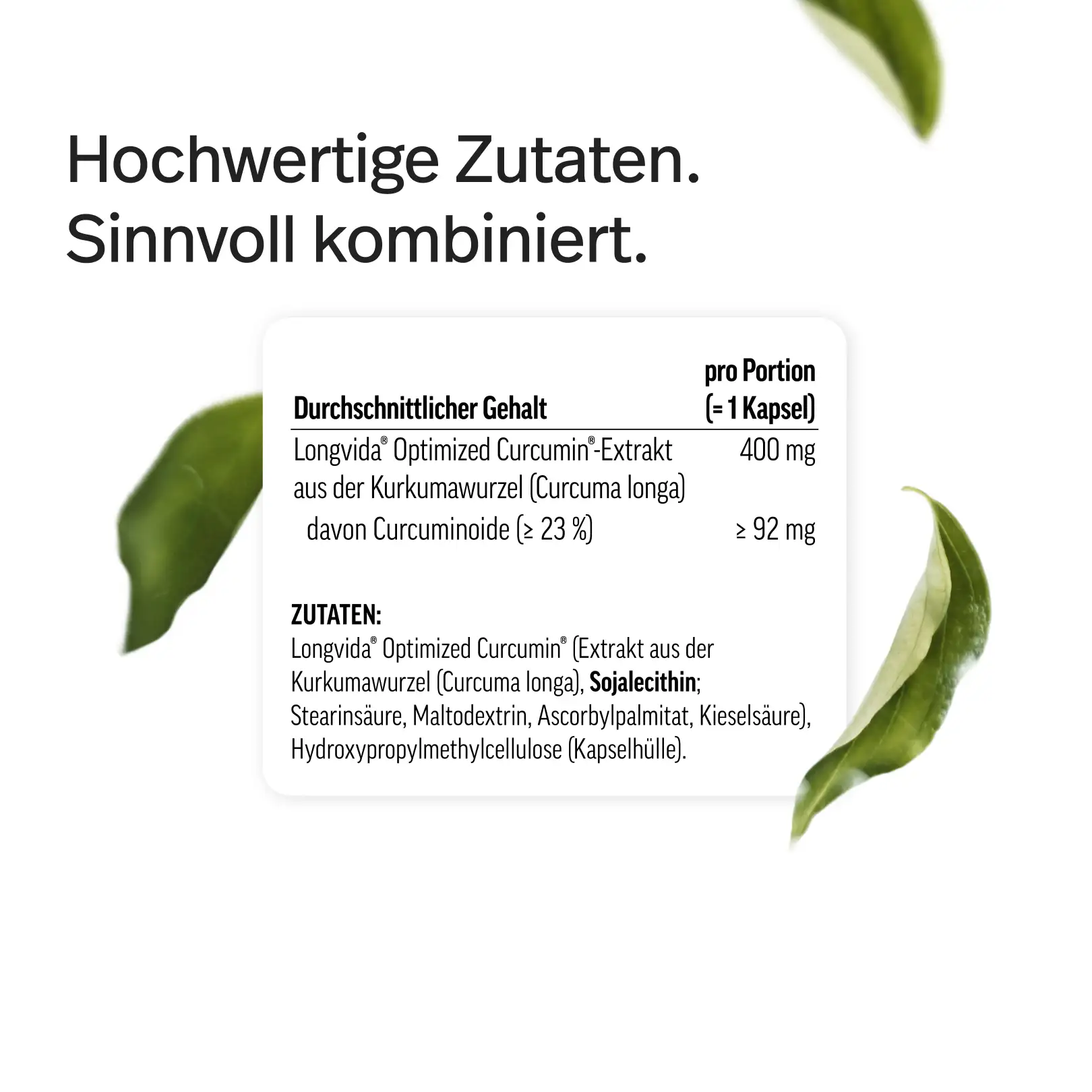 Curcumin Kapseln – Longvida® Optimised Curcumin® - Image 9