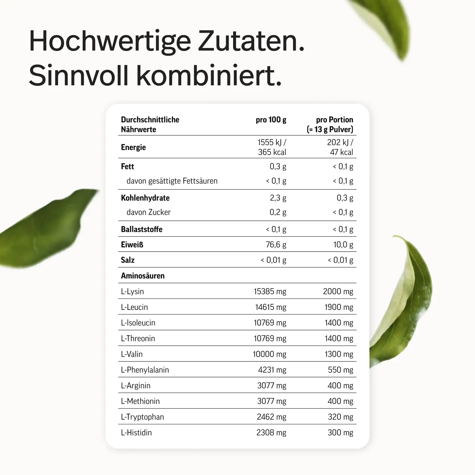 EAA Pulver – Essenzielle Aminosäuren - Image 10