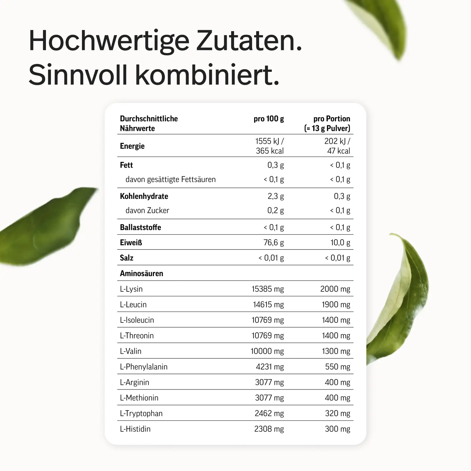 EAA Pulver – Essenzielle Aminosäuren - Image 30