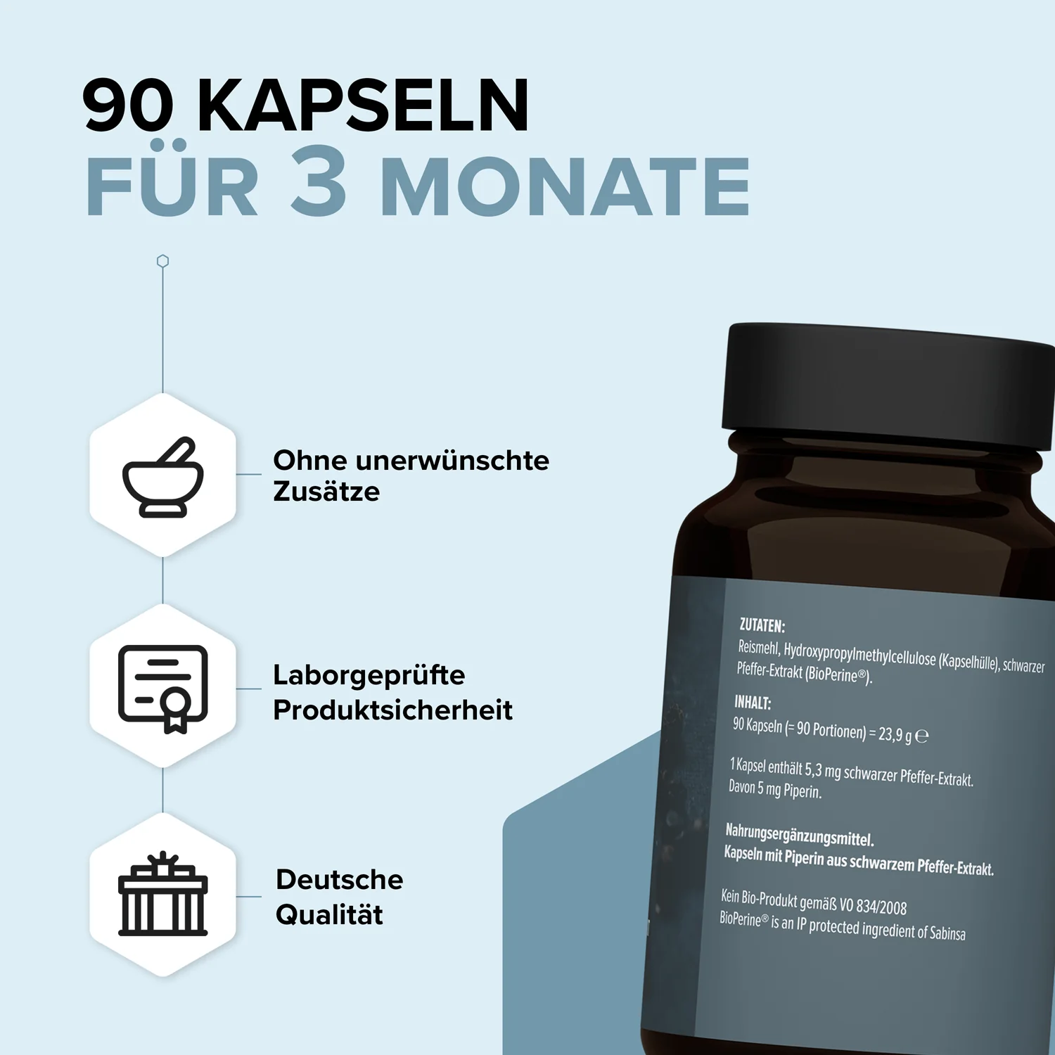 Piperin Kapseln - Image 2