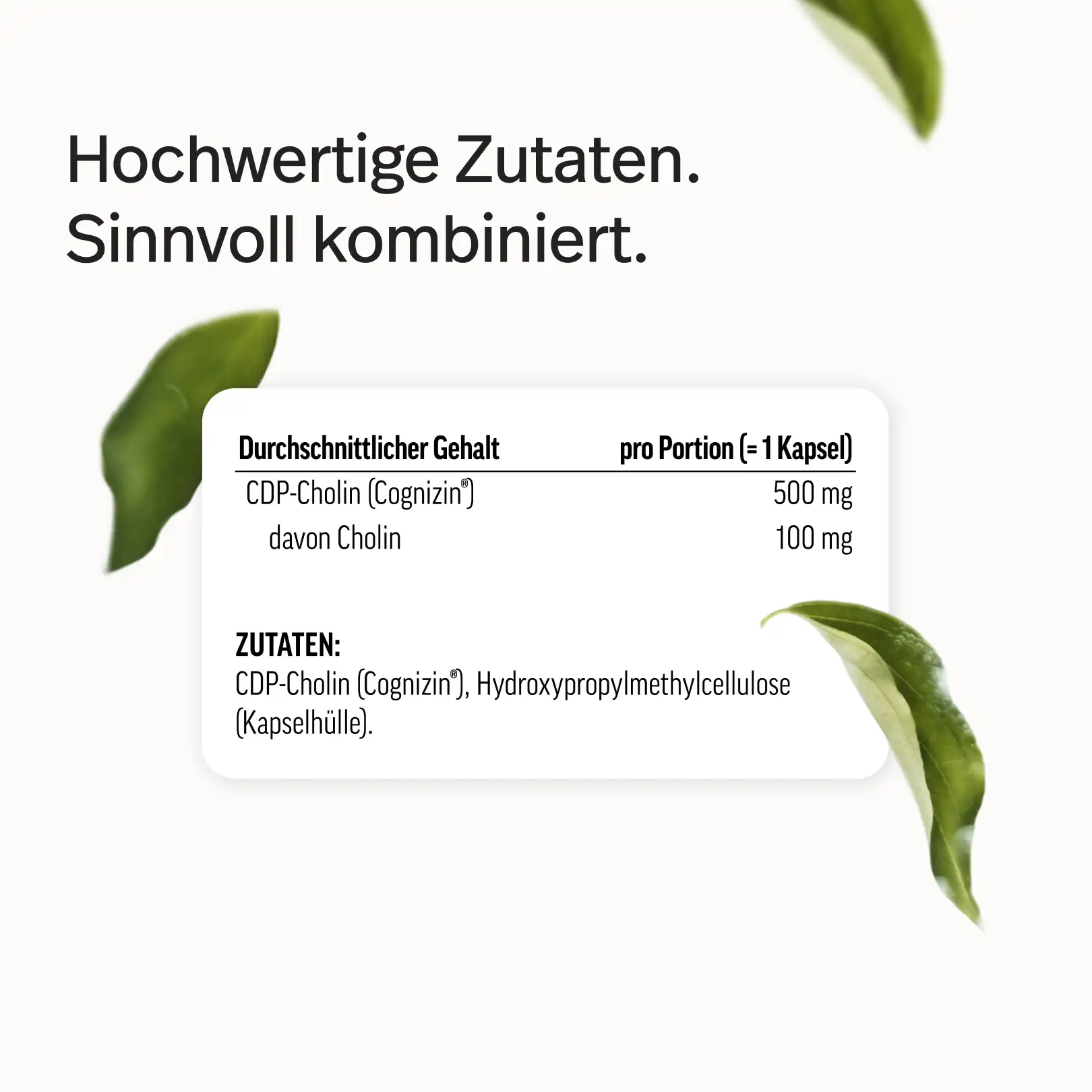 Cholin Kapseln – als CDP-Cholin - Image 9